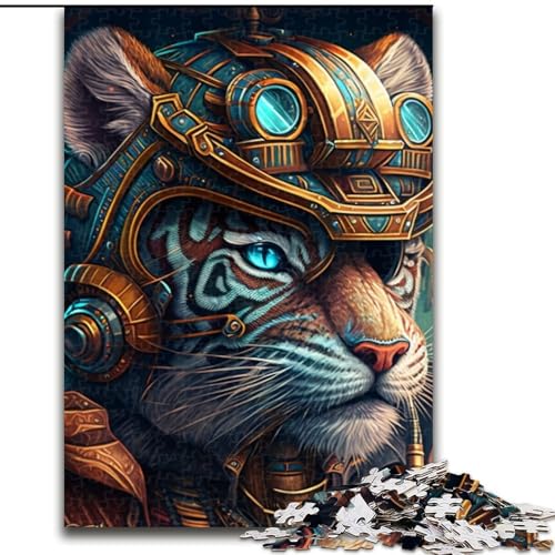 Puzzle 1000 Teile Tigerkrieger Holzpuzzle Größe 50x75cm Weihnachten, Halloween, Ostern, Neujahr Puzzle 1000 Teile Tigerkrieger Holzpuzzle Größe 50x75cm Weihnachten, Halloween, Ostern, Neujahr von ZKYUBEK