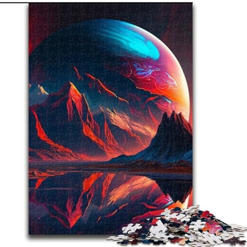 Puzzle 1000 Teile Universum Planet Karton Puzzlegröße 26x38cm Anspruchsvolles Denkspiel für Teenager, Familienspaß Interaktives Spiel Puzzle 1000 Teile Universum Planet Karton Puzzlegröße 26x38cm Anspruchsvolles Denkspiel für Teenager, Familienspaß Interaktives Spiel von ZKYUBEK