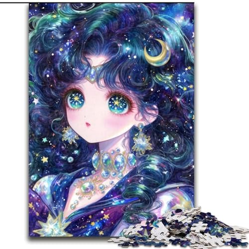 Puzzle 1000 Teile für Erwachsene, Anime-Mädchen-Puzzles für Erwachsene, 26x38cm, Heimdekoration und Urlaubsspaß Puzzle 1000 Teile für Erwachsene, Anime-Mädchen-Puzzles für Erwachsene, 26x38cm, Heimdekoration und Urlaubsspaß von ZKYUBEK