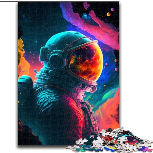 Puzzle 1000 Teile für Erwachsene, Astronaut der Galaxie, Puzzles für Erwachsene, Größe 50x75cm, Geburtstagsgeschenkidee, anspruchsvolles Denkspiel von ZKYUBEK