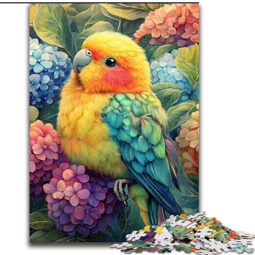 Puzzle 1000 Teile für Erwachsene, Baby-Papagei-Puzzle, 50x75cm, Teenager, Paare und Freunde zum Geburtstag, zu Weihnachten von ZKYUBEK