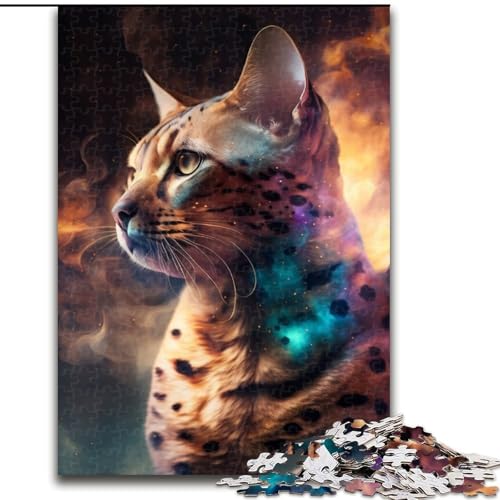 Puzzle 1000 Teile für Erwachsene, Bengalkatzennebel, Holzpuzzle für Erwachsene, Größe 50x75cm, anspruchsvolles Denkspiel für Teenager, Spaß für den Spieleabend mit der Familie Puzzle 1000 Teile für Erwachsene, Bengalkatzennebel, Holzpuzzle für Erwachsene, Größe 50x75cm, anspruchsvolles Denkspiel für Teenager, Spaß für den Spieleabend mit der Familie von ZKYUBEK