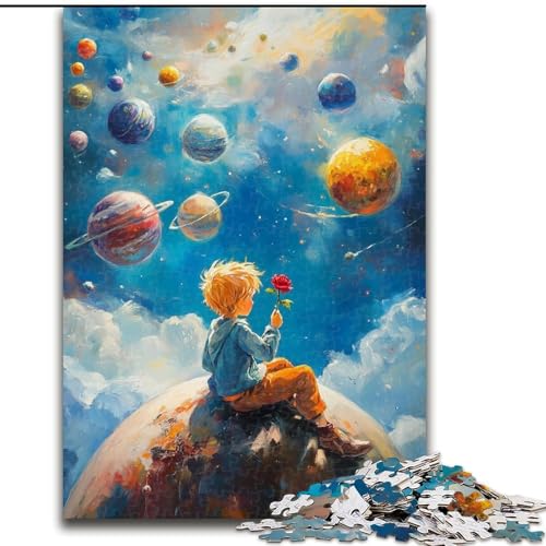 Puzzle 1000 Teile für Erwachsene, Der Planet des Kleinen Prinzen, Holzpuzzle 26x38cm, für Reiseliebhaber und Paare, anspruchsvolles Spielzeug Puzzle 1000 Teile für Erwachsene, Der Planet des Kleinen Prinzen, Holzpuzzle 26x38cm, für Reiseliebhaber und Paare, anspruchsvolles Spielzeug von ZKYUBEK