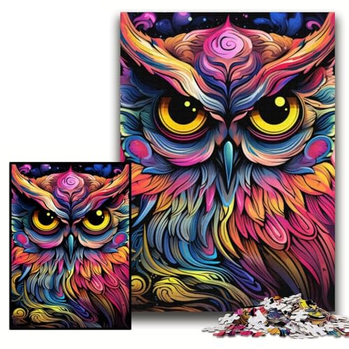 Puzzle 1000 Teile für Erwachsene, Farbeule, Unmögliches Puzzle für Erwachsene, 26x38cm, Teenager, Paare und Freunde zum Geburtstag, zu Weihnachten Puzzle 1000 Teile für Erwachsene, Farbeule, Unmögliches Puzzle für Erwachsene, 26x38cm, Teenager, Paare und Freunde zum Geburtstag, zu Weihnachten von ZKYUBEK