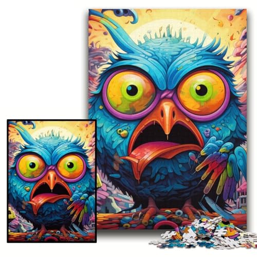 Puzzle 1000 Teile für Erwachsene, Farbvogel-Puzzle für Erwachsene, 26x38cm, Weihnachten, Halloween, Ostern, Neujahr Puzzle 1000 Teile für Erwachsene, Farbvogel-Puzzle für Erwachsene, 26x38cm, Weihnachten, Halloween, Ostern, Neujahr von ZKYUBEK