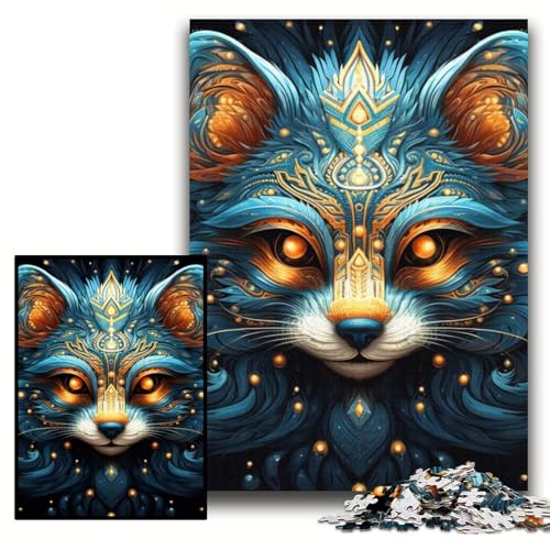 Puzzle 1000 Teile für Erwachsene, Fuchs-Puzzles für Erwachsene, 26x38cm, perfekt für Familienspaß an Weihnachten, Thanksgiving, Geburtstagen und Ostern Puzzle 1000 Teile für Erwachsene, Fuchs-Puzzles für Erwachsene, 26x38cm, perfekt für Familienspaß an Weihnachten, Thanksgiving, Geburtstagen und Ostern von ZKYUBEK