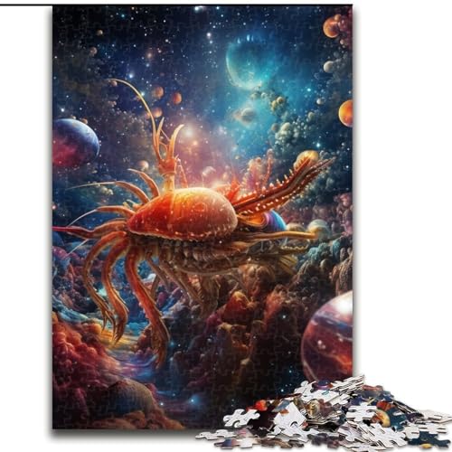 Puzzle 1000 Teile für Erwachsene, Galaxy Octopus, Kartonpuzzle, Größe 26x38cm, anspruchsvolles Denkspiel – entspannendes Spielzeug für Teenager von ZKYUBEK