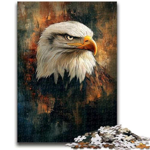 Puzzle 1000 Teile für Erwachsene, Geschenk, Adler, geeignet für Kinder ab 14 Jahren, Lernspiele für Zuhause, DIY-Spielzeug, Kunstwerk, Geschenk, 50x75cm Puzzle 1000 Teile für Erwachsene, Geschenk, Adler, geeignet für Kinder ab 14 Jahren, Lernspiele für Zuhause, DIY-Spielzeug, Kunstwerk, Geschenk, 50x75cm von ZKYUBEK