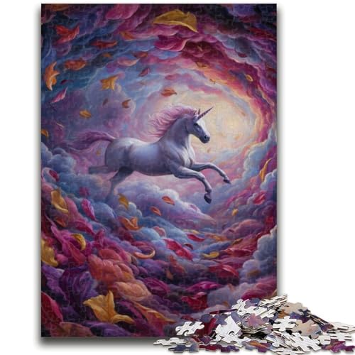 Puzzle 1000 Teile für Erwachsene, Geschenke, geheimnisvolles Einhorn, für Lernspiele, Herausforderung, Spielzeug, Geburtstagsgeschenk, Geschenke, 26x38cm Puzzle 1000 Teile für Erwachsene, Geschenke, geheimnisvolles Einhorn, für Lernspiele, Herausforderung, Spielzeug, Geburtstagsgeschenk, Geschenke, 26x38cm von ZKYUBEK