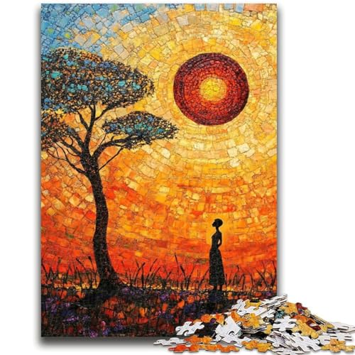 Puzzle 1000 Teile für Erwachsene, Geschenke für afrikanische Graslandschaften, Dekomprimierendes intellektuelles Lernspielzeug, Geburtstagsgeschenk, Geschenke, Wandkunst, 26x38cm Puzzle 1000 Teile für Erwachsene, Geschenke für afrikanische Graslandschaften, Dekomprimierendes intellektuelles Lernspielzeug, Geburtstagsgeschenk, Geschenke, Wandkunst, 26x38cm von ZKYUBEK