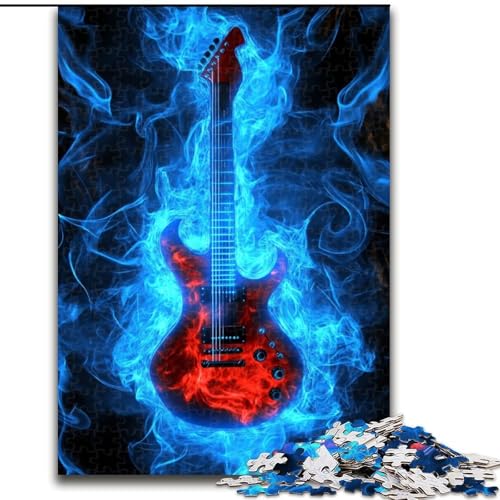 Puzzle 1000 Teile für Erwachsene, Gitarre, schwierige Puzzles für Erwachsene, 50x75cm, Spaß für den Familienspielabend, dekoratives Kunstwerk zum Selbermachen Puzzle 1000 Teile für Erwachsene, Gitarre, schwierige Puzzles für Erwachsene, 50x75cm, Spaß für den Familienspielabend, dekoratives Kunstwerk zum Selbermachen von ZKYUBEK