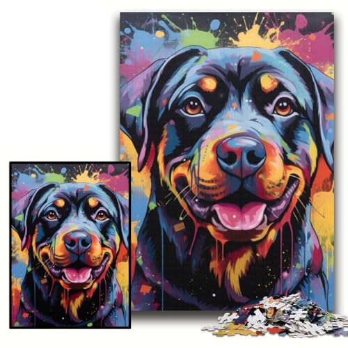 Puzzle 1000 Teile für Erwachsene, Graffiti-Malerei, Hai, Papppuzzle für Erwachsene, 26x38cm, Spaß für den Familienspielabend, dekoratives Kunstwerk zum Selbermachen Puzzle 1000 Teile für Erwachsene, Graffiti-Malerei, Hai, Papppuzzle für Erwachsene, 26x38cm, Spaß für den Familienspielabend, dekoratives Kunstwerk zum Selbermachen von ZKYUBEK