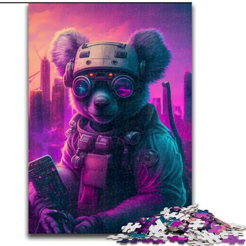 Puzzle 1000 Teile für Erwachsene, Koalas, Kartonpuzzle, Größe 26x38cm, für Reiseliebhaber und Paare, anspruchsvolles Spielzeug von ZKYUBEK