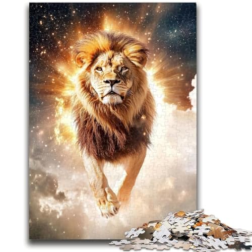 Puzzle 1000 Teile für Erwachsene, Löwenkunst, Spielzeug, Lernspiele, Stressabbau, Stärkung der Liebe zwischen Paaren, 26x38cm Puzzle 1000 Teile für Erwachsene, Löwenkunst, Spielzeug, Lernspiele, Stressabbau, Stärkung der Liebe zwischen Paaren, 26x38cm von ZKYUBEK