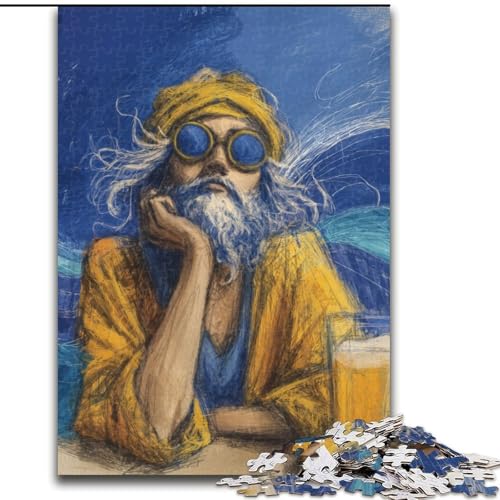 Puzzle 1000 Teile für Erwachsene, Menschen im Urlaub, Holzpuzzle, 26x38cm, perfekt für Halloween, Weihnachten, Geburtstagsgeschenk Puzzle 1000 Teile für Erwachsene, Menschen im Urlaub, Holzpuzzle, 26x38cm, perfekt für Halloween, Weihnachten, Geburtstagsgeschenk von ZKYUBEK