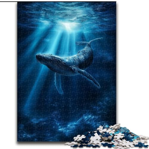 Puzzle 1000 Teile für Erwachsene, Ozeanwal, Holzpuzzle, 50x75cm, perfekt für Halloween, Weihnachten, Geburtstagsgeschenk Puzzle 1000 Teile für Erwachsene, Ozeanwal, Holzpuzzle, 50x75cm, perfekt für Halloween, Weihnachten, Geburtstagsgeschenk von ZKYUBEK