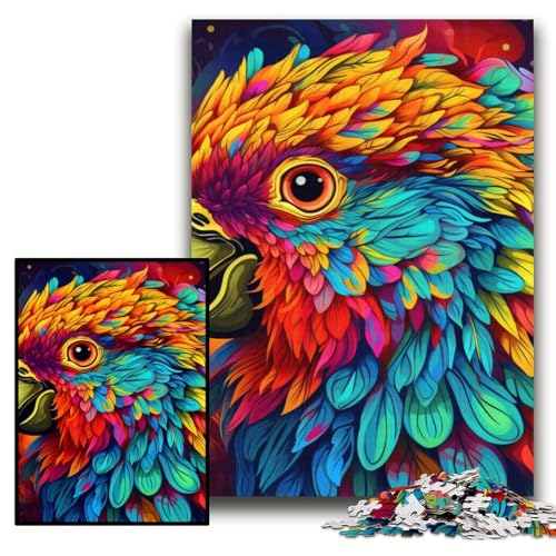 Puzzle 1000 Teile für Erwachsene, Papageien-Puzzle für Erwachsene, 50x75cm, perfekt für Familienspaß an Weihnachten, Thanksgiving, Geburtstagen und Ostern Puzzle 1000 Teile für Erwachsene, Papageien-Puzzle für Erwachsene, 50x75cm, perfekt für Familienspaß an Weihnachten, Thanksgiving, Geburtstagen und Ostern von ZKYUBEK