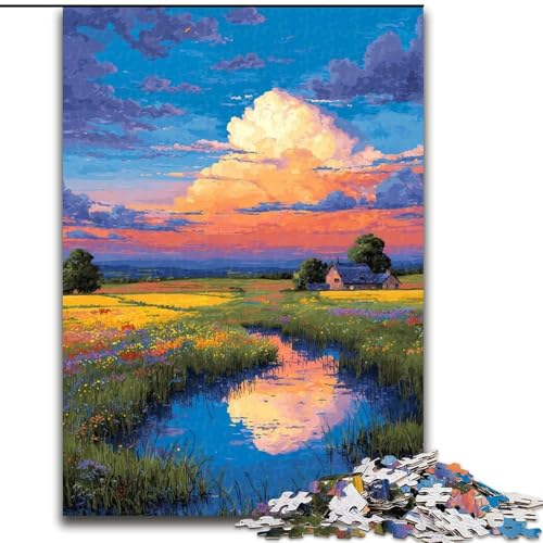 Puzzle 1000 Teile für Erwachsene, Papppuzzle im japanischen Stil, 26x38cm, perfekt für Halloween, Weihnachten, Geburtstagsgeschenk Puzzle 1000 Teile für Erwachsene, Papppuzzle im japanischen Stil, 26x38cm, perfekt für Halloween, Weihnachten, Geburtstagsgeschenk von ZKYUBEK