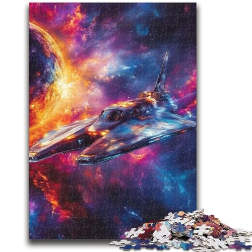 Puzzle 1000 Teile für Erwachsene, Raumschiff, Spielzeug, Lernspiele, Stressabbau, Stärkung der Liebe zwischen Paaren, 50x75cm Puzzle 1000 Teile für Erwachsene, Raumschiff, Spielzeug, Lernspiele, Stressabbau, Stärkung der Liebe zwischen Paaren, 50x75cm von ZKYUBEK