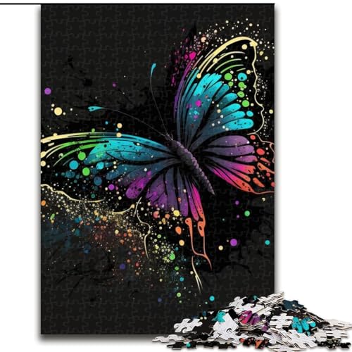 Puzzle 1000 Teile für Erwachsene, Schmetterlingskunst, schwierige Puzzles für Erwachsene, Größe 26x38cm, anspruchsvolles DIY-Denkspiel, perfektes Familienspiel oder dekoratives Geschenk Puzzle 1000 Teile für Erwachsene, Schmetterlingskunst, schwierige Puzzles für Erwachsene, Größe 26x38cm, anspruchsvolles DIY-Denkspiel, perfektes Familienspiel oder dekoratives Geschenk von ZKYUBEK