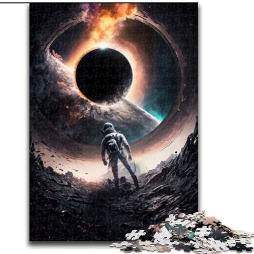 Puzzle 1000 Teile für Erwachsene, Schwarzes Loch, Holzpuzzle, Größe 50x75cm, für Reiseliebhaber und Paare, anspruchsvolles Spielzeug Puzzle 1000 Teile für Erwachsene, Schwarzes Loch, Holzpuzzle, Größe 50x75cm, für Reiseliebhaber und Paare, anspruchsvolles Spielzeug von ZKYUBEK