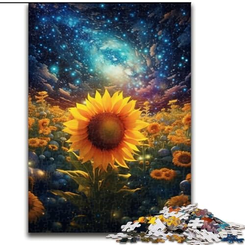 Puzzle 1000 Teile für Erwachsene, Sonnenblumenstern, schwierige Puzzles für Erwachsene, Größe 50x75cm, anspruchsvolles Denkspiel – entspannendes Spielzeug für Teenager Puzzle 1000 Teile für Erwachsene, Sonnenblumenstern, schwierige Puzzles für Erwachsene, Größe 50x75cm, anspruchsvolles Denkspiel – entspannendes Spielzeug für Teenager von ZKYUBEK