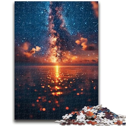 Puzzle 1000 Teile für Erwachsene, Strandnachtszene, Spielzeug, Lernspiele, Stressabbau, Stärkung der Liebe zwischen Paaren, 50x75cm Puzzle 1000 Teile für Erwachsene, Strandnachtszene, Spielzeug, Lernspiele, Stressabbau, Stärkung der Liebe zwischen Paaren, 50x75cm von ZKYUBEK