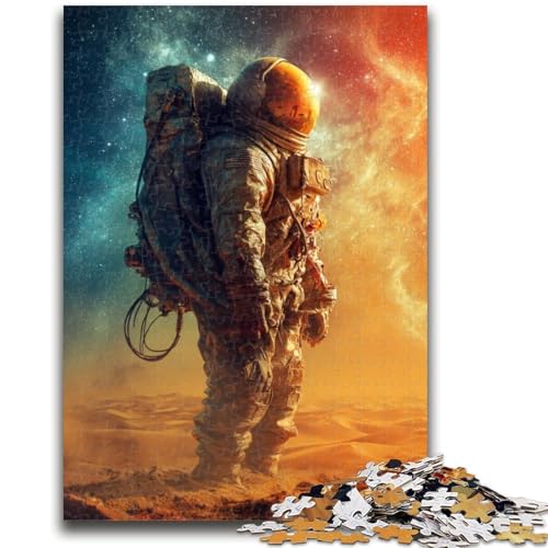 Puzzle 1000 Teile für Erwachsene, Weltraumastronaut, Familienunterhaltungsspielzeug, ganze Familie, für Kinder ab 14 Jahren, 50x75cm Puzzle 1000 Teile für Erwachsene, Weltraumastronaut, Familienunterhaltungsspielzeug, ganze Familie, für Kinder ab 14 Jahren, 50x75cm von ZKYUBEK