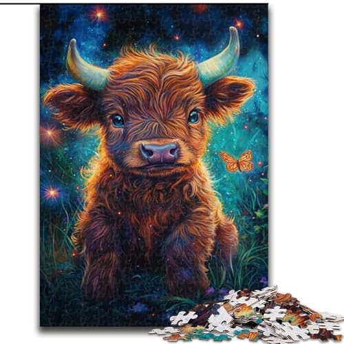 Puzzle 1000 Teile für Erwachsene, Yak, anspruchsvolle Puzzles, 50x75cm, pädagogisches Denkspiel, künstlerische Heim- und Bürodekoration, ab 14 Jahren Puzzle 1000 Teile für Erwachsene, Yak, anspruchsvolle Puzzles, 50x75cm, pädagogisches Denkspiel, künstlerische Heim- und Bürodekoration, ab 14 Jahren von ZKYUBEK