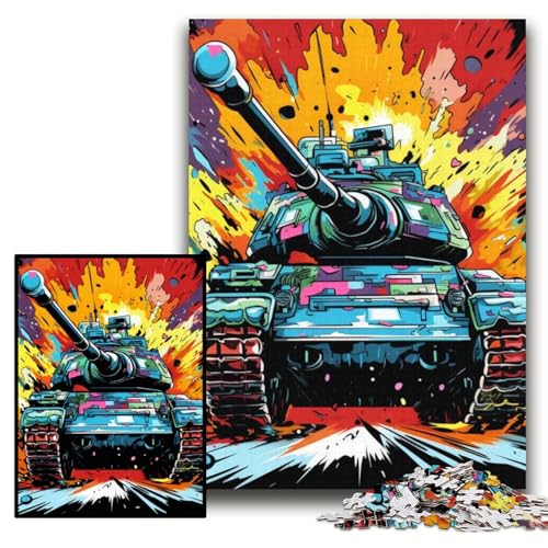 Puzzle 1000 Teile für Erwachsene, farbenfrohe Kunstpanzer-Puzzles für Erwachsene, 26x38cm, Weihnachten, Halloween, Ostern, Neujahr Puzzle 1000 Teile für Erwachsene, farbenfrohe Kunstpanzer-Puzzles für Erwachsene, 26x38cm, Weihnachten, Halloween, Ostern, Neujahr von ZKYUBEK