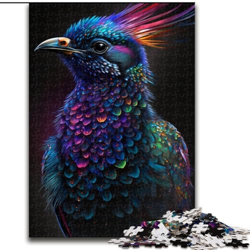 Puzzle 1000 Teile für Erwachsene, wunderschönes Vogel-Puzzle aus Karton, Größe 26x38cm, für Reiseliebhaber und Paare, anspruchsvolles Spielzeug von ZKYUBEK