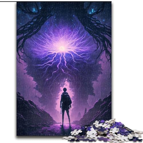 Puzzle 1000 Teile für Erwachsene „The Mind Flayer“ aus Pappe, Größe 26x38cm, anspruchsvolles Denkspiel – entspannendes Spielzeug für Teenager von ZKYUBEK
