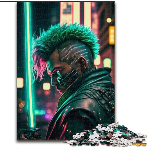 Puzzle 1000 Teile für Erwachsene Cyborg-Puzzle aus Pappe, Größe 26x38cm, für Reiseliebhaber und Paare, anspruchsvolles Spielzeug Puzzle 1000 Teile für Erwachsene Cyborg-Puzzle aus Pappe, Größe 26x38cm, für Reiseliebhaber und Paare, anspruchsvolles Spielzeug von ZKYUBEK