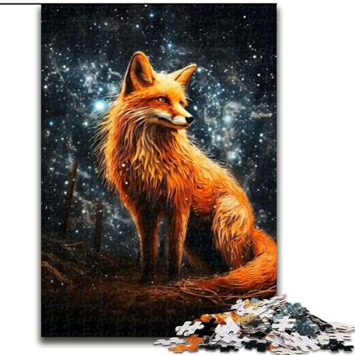 Puzzle 1000 Teile für Erwachsene Galaxy Fox Kartonpuzzle Größe 26x38cm Anspruchsvolles Denkspiel - Entspannendes Spielzeug für Teenager von ZKYUBEK