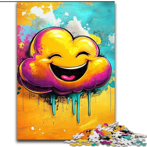 Puzzle 1000 Teile für Erwachsene Gelbe Wolken Puzzle für Erwachsene 1000 Spannende Aktivität für den Familienspielabend 26X38CM Puzzle 1000 Teile für Erwachsene Gelbe Wolken Puzzle für Erwachsene 1000 Spannende Aktivität für den Familienspielabend 26X38CM von ZKYUBEK