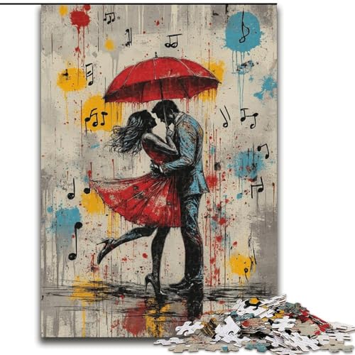 Puzzle 1000 Teile für Erwachsene Graffiti-Balletttänzerin Puzzle 50X75CM Herausforderndes Denkspiel für Teenager, Familienspaß Interaktives Spiel Puzzle 1000 Teile für Erwachsene Graffiti-Balletttänzerin Puzzle 50X75CM Herausforderndes Denkspiel für Teenager, Familienspaß Interaktives Spiel von ZKYUBEK