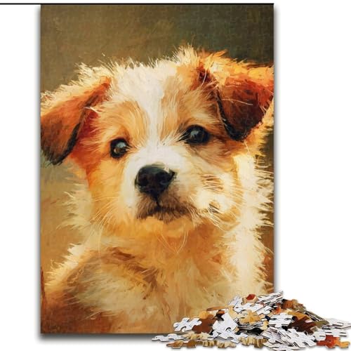 Puzzle 1000 Teile für Erwachsene Happy Dog 1000-teiliges Puzzle für Erwachsene zum Geburtstag, Feiertag, Weihnachten, 26x38cm Puzzle 1000 Teile für Erwachsene Happy Dog 1000-teiliges Puzzle für Erwachsene zum Geburtstag, Feiertag, Weihnachten, 26x38cm von ZKYUBEK