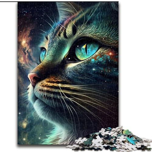 Puzzle 1000 Teile für Erwachsene Interstellare Kätzchen, anspruchsvolle Puzzles, Größe 50x75cm, Familienaktivität, Heimdekoration zum Selbermachen Puzzle 1000 Teile für Erwachsene Interstellare Kätzchen, anspruchsvolle Puzzles, Größe 50x75cm, Familienaktivität, Heimdekoration zum Selbermachen von ZKYUBEK