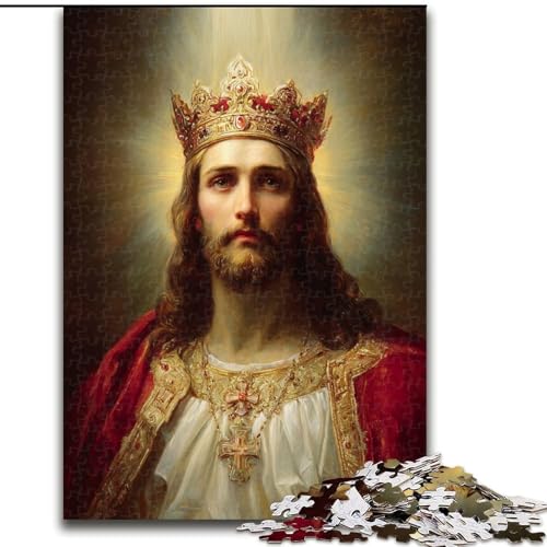 Puzzle 1000 Teile für Erwachsene Jesus-Puzzle 26x38cm, anspruchsvolles Denkspiel für Teenager, unterhaltsames interaktives Spiel für die ganze Familie Puzzle 1000 Teile für Erwachsene Jesus-Puzzle 26x38cm, anspruchsvolles Denkspiel für Teenager, unterhaltsames interaktives Spiel für die ganze Familie von ZKYUBEK
