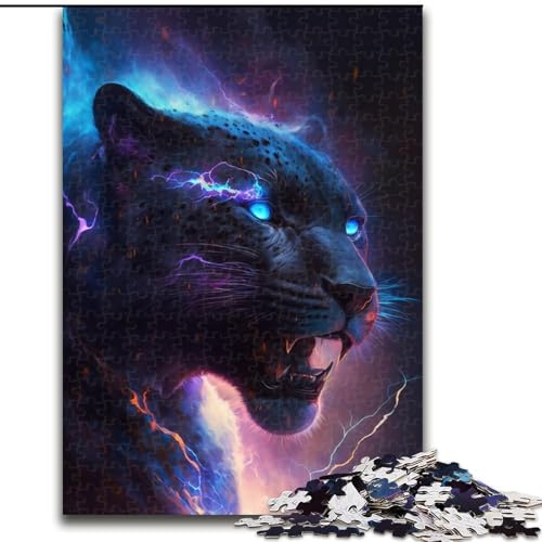 Puzzle 1000 Teile für Erwachsene Lightning Chihuahua Kartonpuzzle Größe 26x38cm Anspruchsvolles Denkspiel - Entspannendes Spielzeug für Teenager von ZKYUBEK