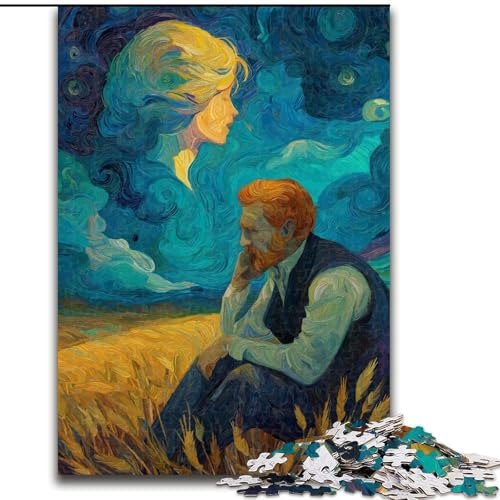 Puzzle 1000 Teile für Erwachsene Nachthimmel-Papppuzzle 26x38cm, perfekt für Halloween, Weihnachten, Geburtstagsgeschenk Puzzle 1000 Teile für Erwachsene Nachthimmel-Papppuzzle 26x38cm, perfekt für Halloween, Weihnachten, Geburtstagsgeschenk von ZKYUBEK