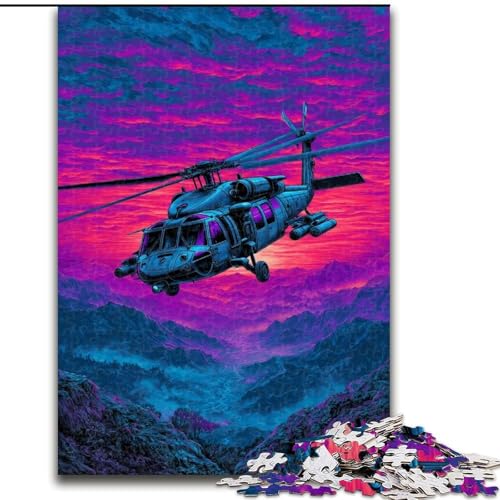 Puzzle 1000 Teile für Erwachsene Traumhubschrauber Holzpuzzle 50x75cm Perfekt für Halloween, Weihnachten, Geburtstagsgeschenk Puzzle 1000 Teile für Erwachsene Traumhubschrauber Holzpuzzle 50x75cm Perfekt für Halloween, Weihnachten, Geburtstagsgeschenk von ZKYUBEK