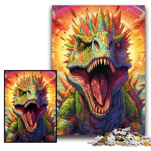 Puzzle 1000 Teile für Erwachsene Tyrannosaurus Puzzle für Erwachsene 26x38cm Weihnachten, Halloween, Ostern, Neujahr Puzzle 1000 Teile für Erwachsene Tyrannosaurus Puzzle für Erwachsene 26x38cm Weihnachten, Halloween, Ostern, Neujahr von ZKYUBEK
