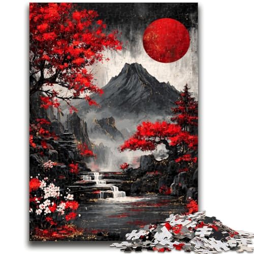 Puzzle 1000 Teile für Erwachsene und Jugendliche, geheimnisvoller Berg Fuji, anspruchsvolle Familienaktivitätsspiele, DIY-Spielzeug für die Wanddekoration zu Hause, Geschenke, 50x75cm Puzzle 1000 Teile für Erwachsene und Jugendliche, geheimnisvoller Berg Fuji, anspruchsvolle Familienaktivitätsspiele, DIY-Spielzeug für die Wanddekoration zu Hause, Geschenke, 50x75cm von ZKYUBEK