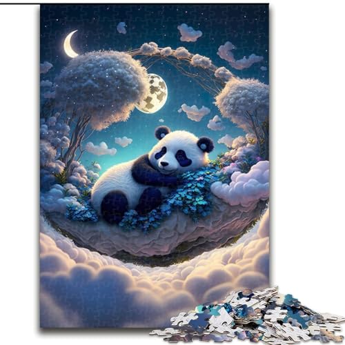 Puzzle 1000 Teile für Erwachsene. Der Mystische Panda. Holzpuzzle, Größe 50x75cm, für Reiseliebhaber und Paare, anspruchsvolles Spielzeug Puzzle 1000 Teile für Erwachsene. Der Mystische Panda. Holzpuzzle, Größe 50x75cm, für Reiseliebhaber und Paare, anspruchsvolles Spielzeug von ZKYUBEK