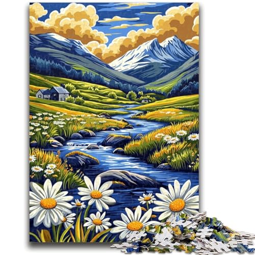 Puzzle 1000 Teile für Jugendliche, Landschaftskunst, geeignet für Personen ab 14 Jahren, Lernspiele, Wichtelgeschenke, 26x38cm Puzzle 1000 Teile für Jugendliche, Landschaftskunst, geeignet für Personen ab 14 Jahren, Lernspiele, Wichtelgeschenke, 26x38cm von ZKYUBEK