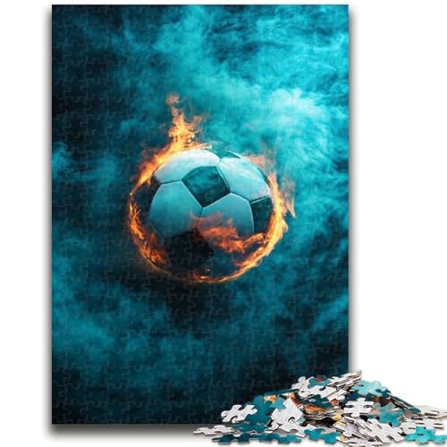 Puzzle 1000 Teile für Jugendliche Fußballsport, für und ab 14 Jahren Pädagogisches Lernspielzeug Familienspiele Geburtstagsgeschenk 50X75CM von ZKYUBEK