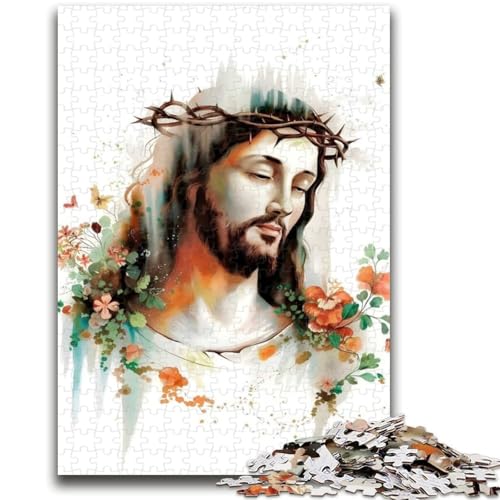 Puzzle 1000 Teile für Jugendliche Jesus, für und ab 14 Jahren Pädagogisches Lernspielzeug Familienspiele Geburtstagsgeschenk 50X75CM von ZKYUBEK