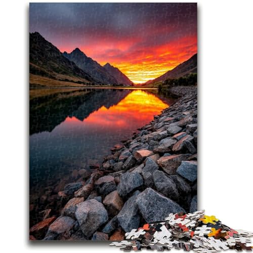 Puzzle 1000 Teile für Jugendliche Schöne Berge und Seen Familienspaß Ganze Familie Für Und Alter Ab 14 Jahren 50X75CM Puzzle 1000 Teile für Jugendliche Schöne Berge und Seen Familienspaß Ganze Familie Für Und Alter Ab 14 Jahren 50X75CM von ZKYUBEK