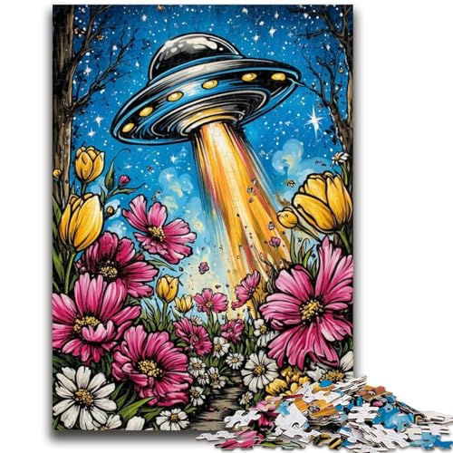 Puzzle 1000 Teile für Teenager, Alien-UFO, geeignet für Kinder ab 14 Jahren, Lernspiele für Zuhause, DIY-Spielzeug, Kunstwerk, Geschenk, 50x75cm Puzzle 1000 Teile für Teenager, Alien-UFO, geeignet für Kinder ab 14 Jahren, Lernspiele für Zuhause, DIY-Spielzeug, Kunstwerk, Geschenk, 50x75cm von ZKYUBEK